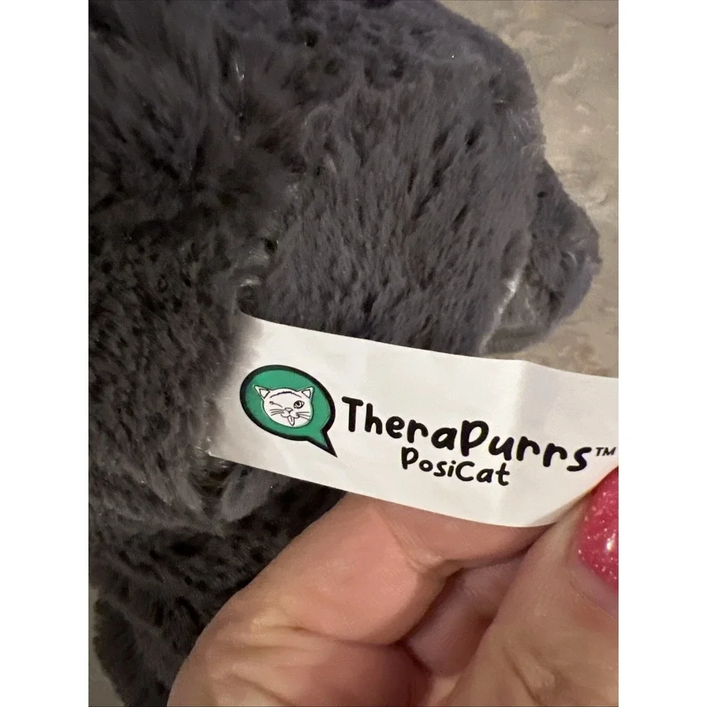 Posicat by TheraPurrs, Plush Cat, Interactive Wise-Cracking Stress Relief /Works